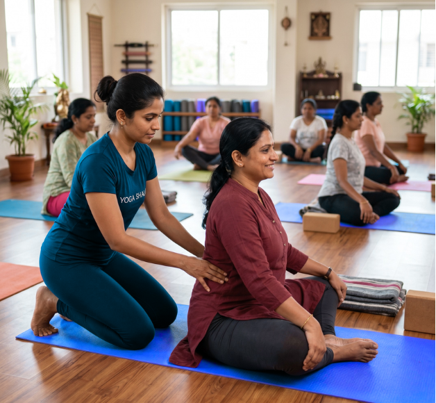 Certified Yoga Trainers For Ladies