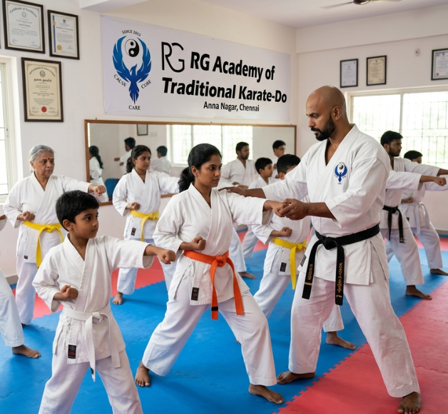 Karate class in Anna Nagar