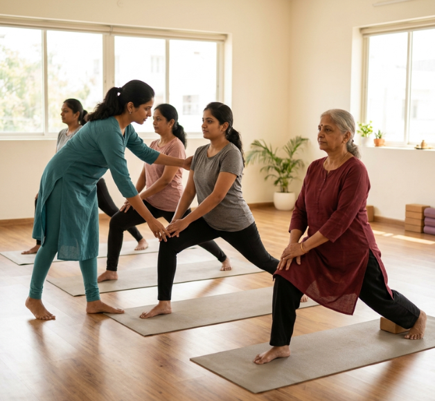 Ladies Yoga Training Anna Nagar