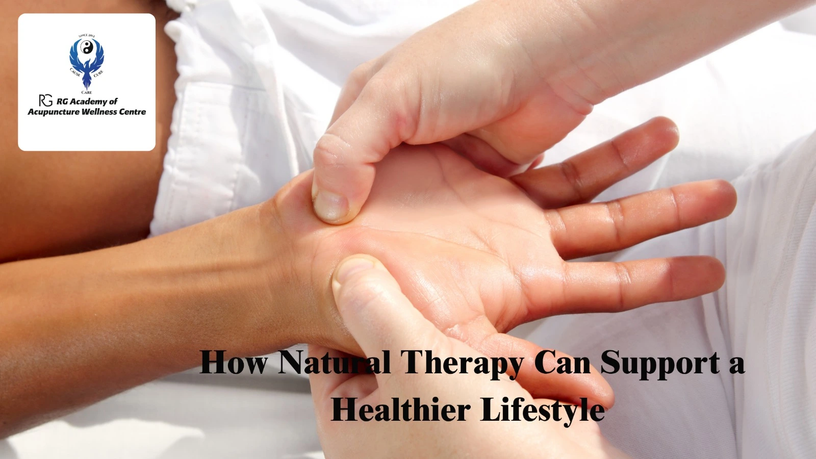 How Natural Therapy Can Support a Healthier Lifestyle | RG Academy Chennai
