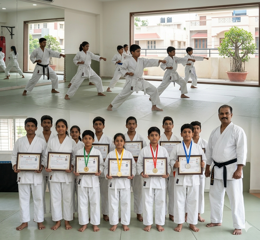 Professional Karate Academy in Anna Nagar Chennai